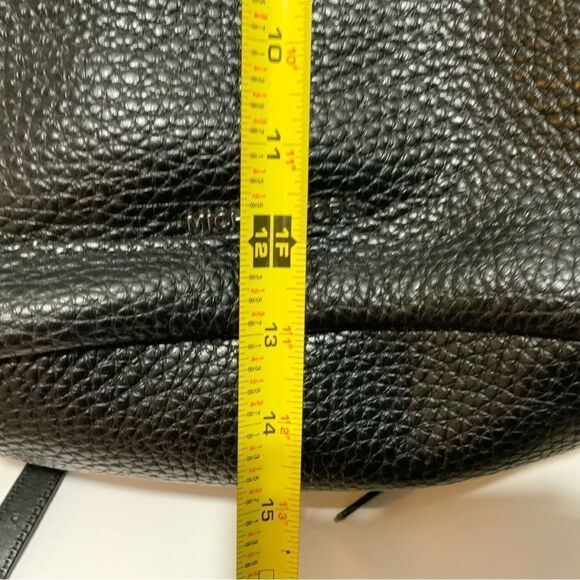Michael Kors Handbag Purse Dalia Drawstring Pebbled Leather Black main image 8